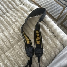 Nikon Yellow Black 1.5" Camera Neck Shoulder Strap