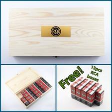 RCA Storage Wooden Box for Vacuum Tube free tube boxes for 6BL7 6J5 6J7 6SN7
