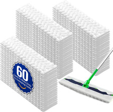 60 Count XL Pet Dry Sweeping Cloth Refills for Swiffer Sweeper XL Mop