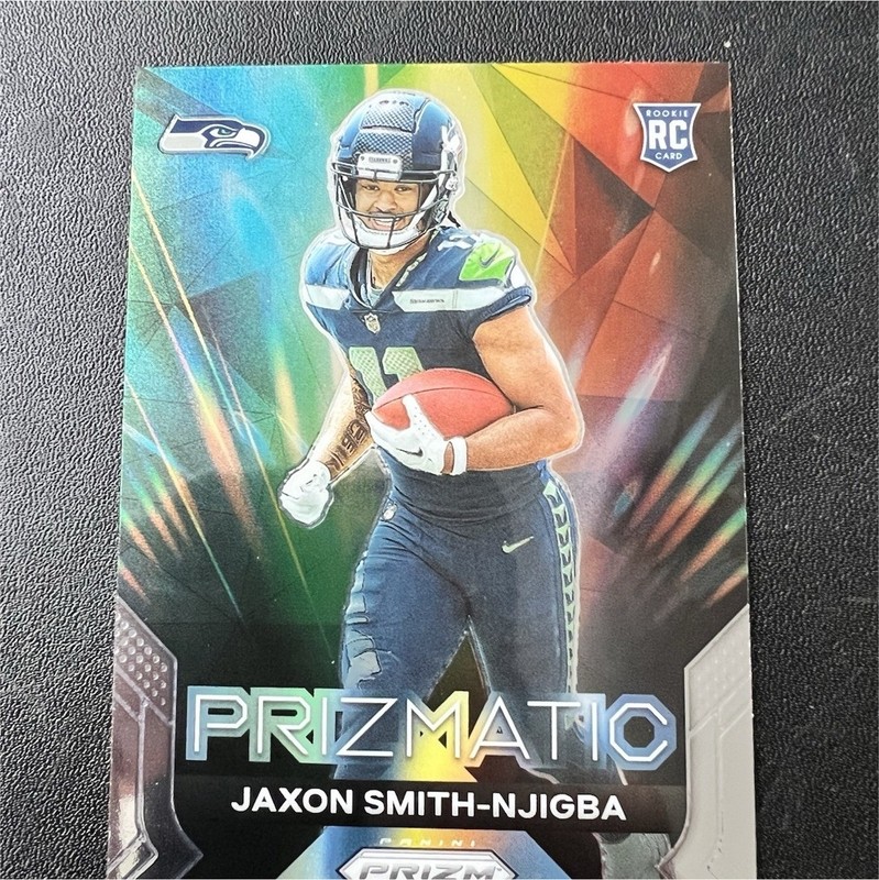 RC Jaxon Smith-Njigba Seahawks #1 Panini 2023 Prizm Football Prizmatic