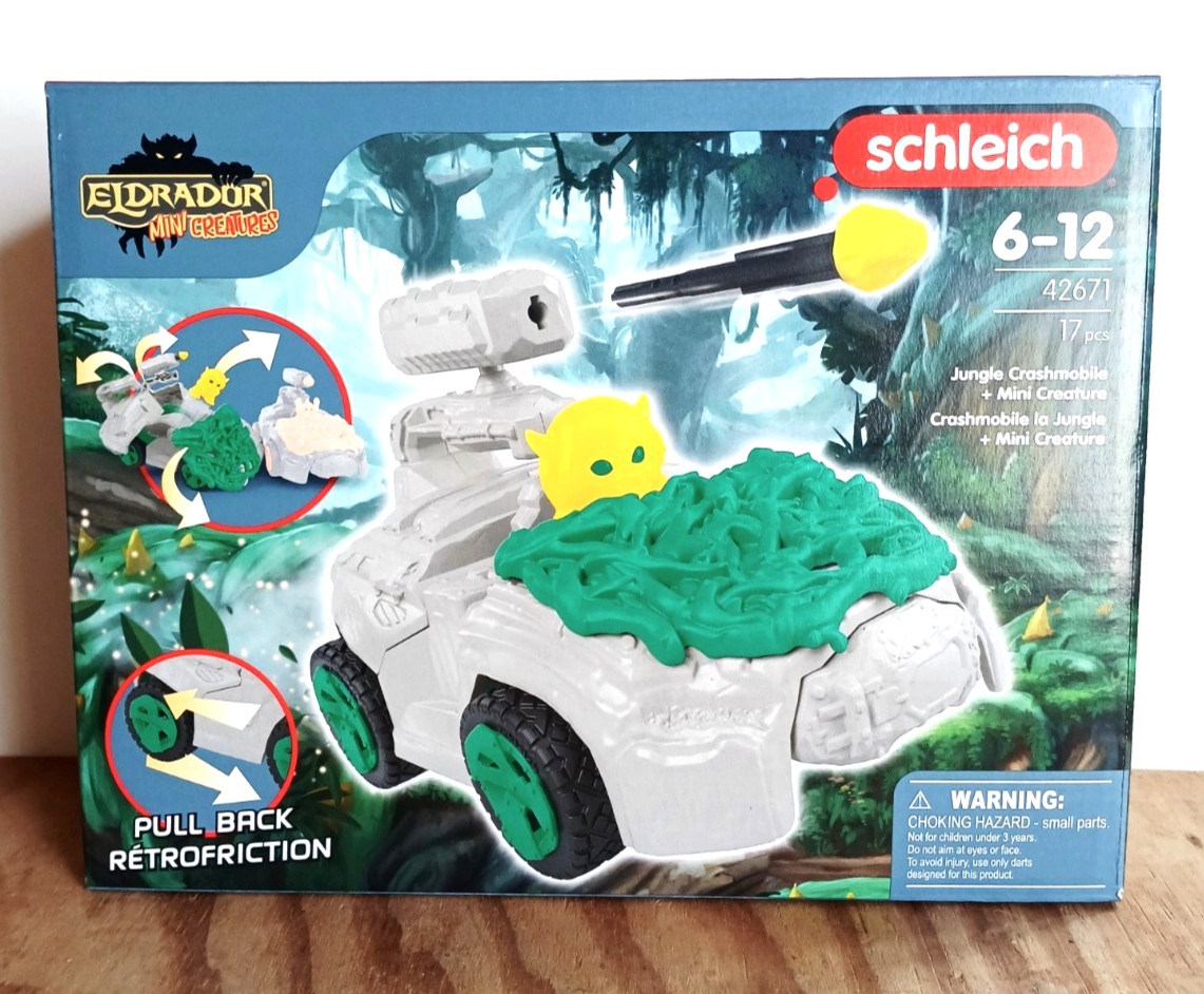 Schleich Eldrador Jungle Cashmobile + Mini Creature NEUF