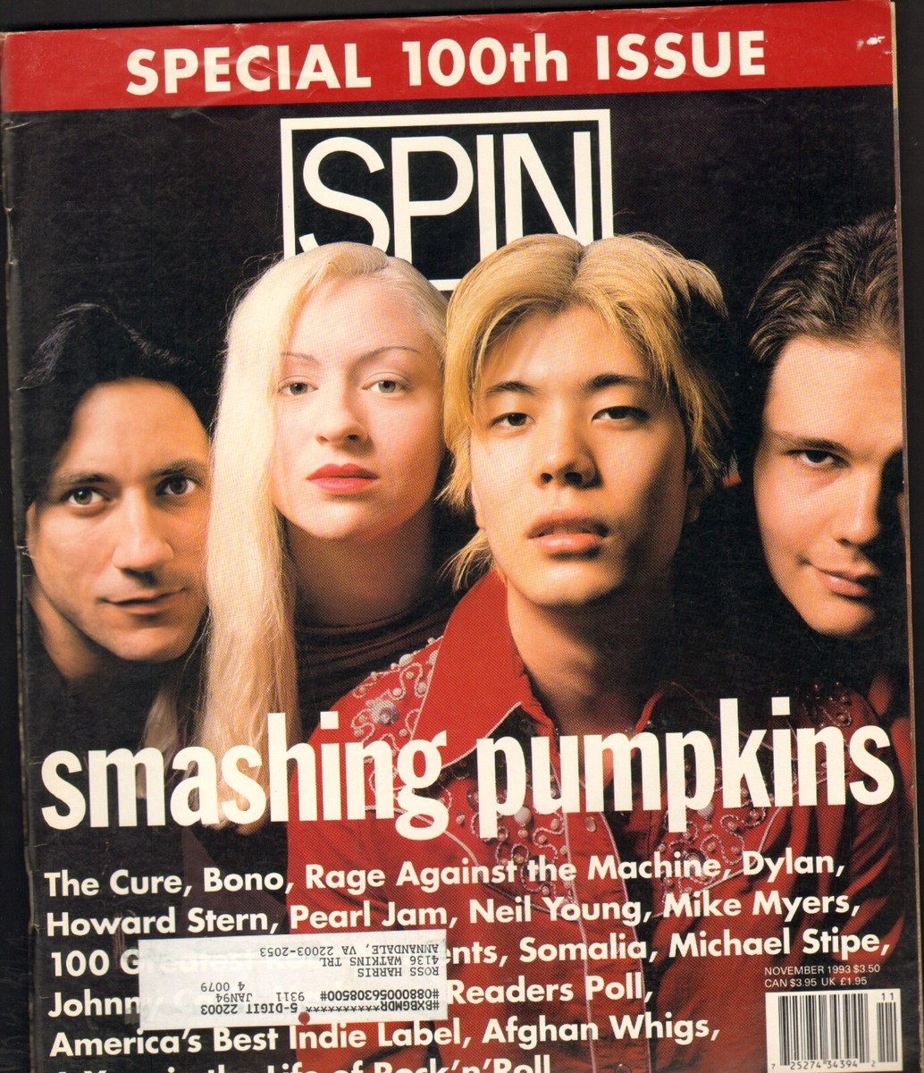 Spin--Nov. 1993 Smashing Pumpkins-----6 | eBay