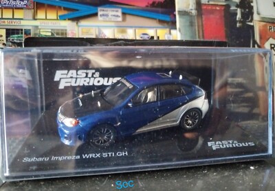 SUBARU IMPREZA WRX STI GH, FAST & FURIOUS, ALTAYA, DIECAST, 1:43