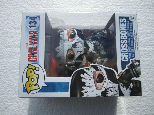 Funko Pop! Marvel Civil War Captain America #134 Crossbones New