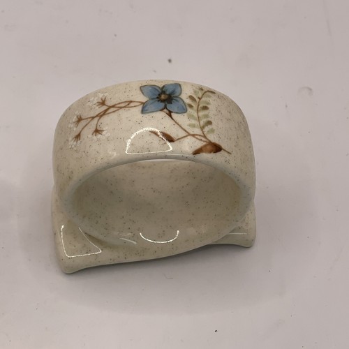 Vintage Mikasa Garden Club Day Dreams - EC 461 - Set of 4 Napkin Rings - Picture 4 of 11