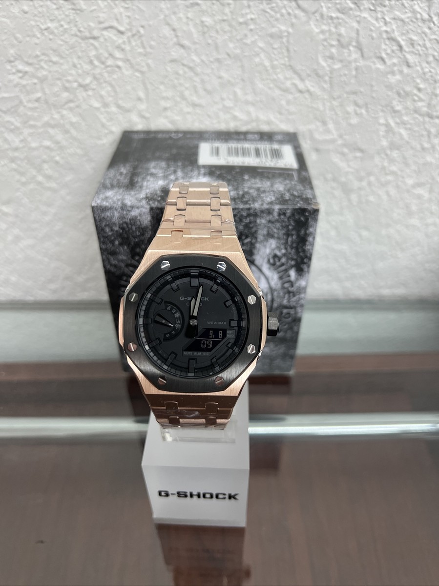 New Casio G-Shock GA2100 Rose Gold Casio Oak AP Royal Oak Style