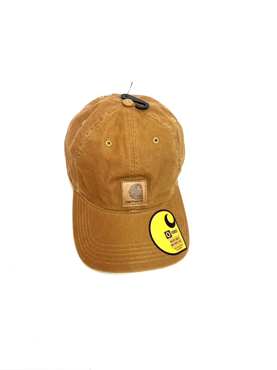 NEW Carhartt Odessa Men's Canvas Cap Brown, One Size (100289-211)