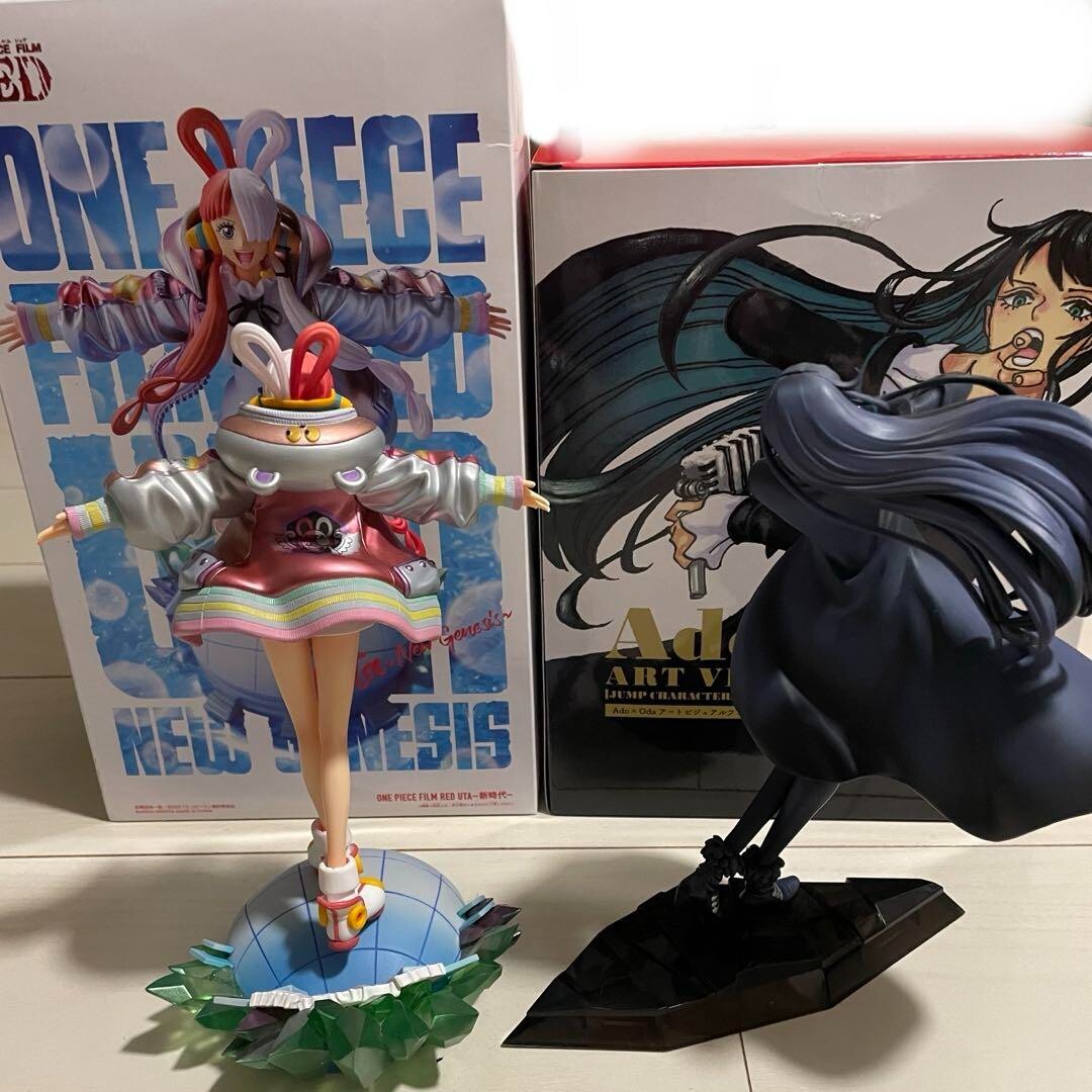 Ado oda Art Visual Figure and Uta One Piece Figure set of 2 Ado oda Art Visual Figure and Uta One Piece Figure set of 2