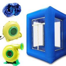 9ft/2.5m Inflatable Cash Cube Machine Money Machine Booth w/Blower for Promotion
