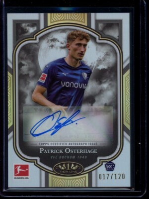 2023 Topps Tier One Bundesliga Patrick Osterhage #SCA-PO Scarecrow Auto 17/120