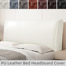 Copritestiera Letto Elasticizzata Pelle PU Testiera Letto Antipolvere