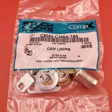 Compx National Cam Lock C8054-C346A-14A Keyed Alike