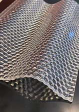 Polycarbonat PC Wellplatte Wabe 2,8mm Sinus 76/18 Lichtplatte farblos  29,00€/m²