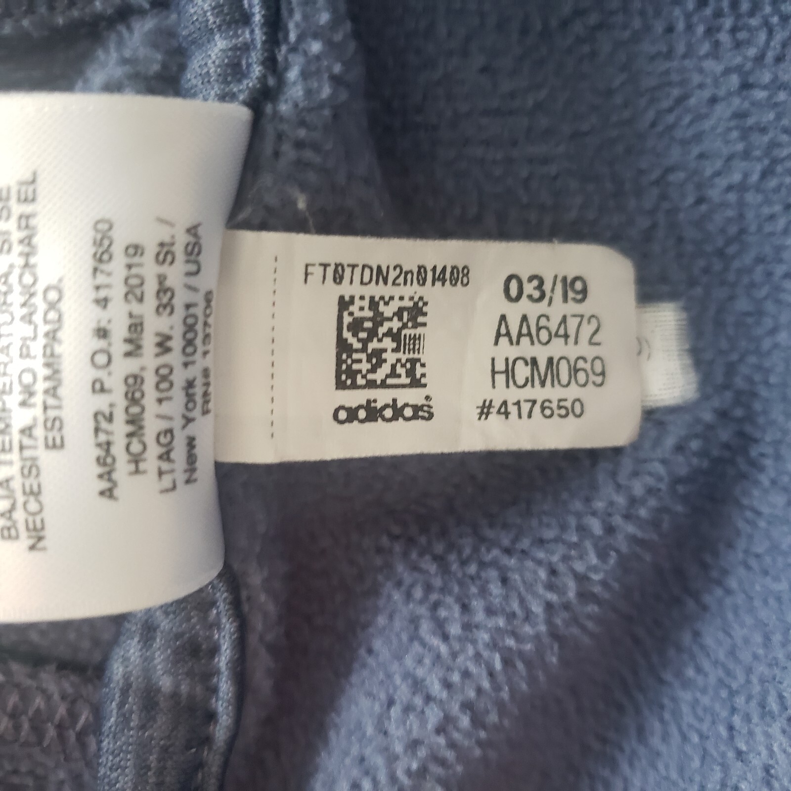 Adidas Soft Shell Hoodie Pullover Sweatshirt Athl… - image 7