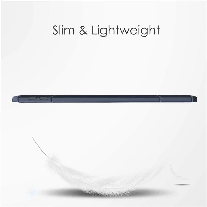 Hybrid Case For Apple iPad 10.2 in 9th 8th 7th Slim Magnetic Stand Cover Leather - Image 3 of 4