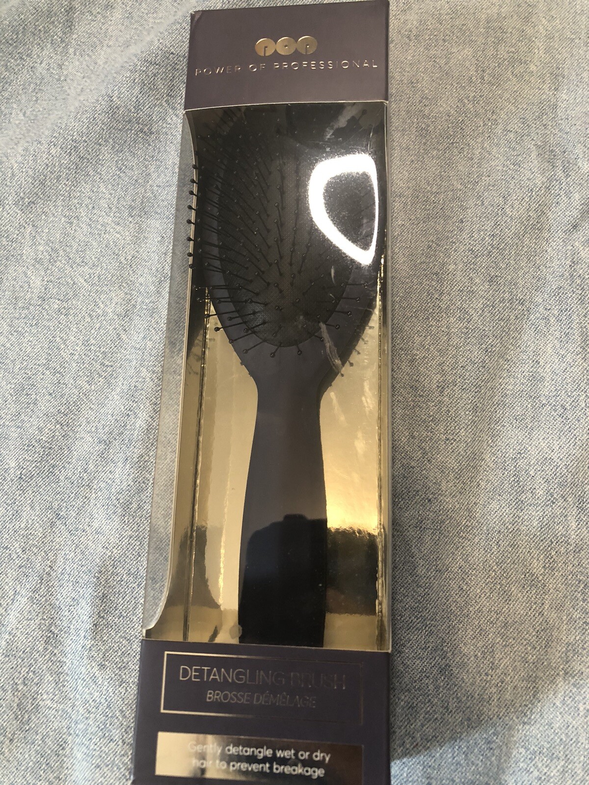 Detangler Hair Brush - Purple-image