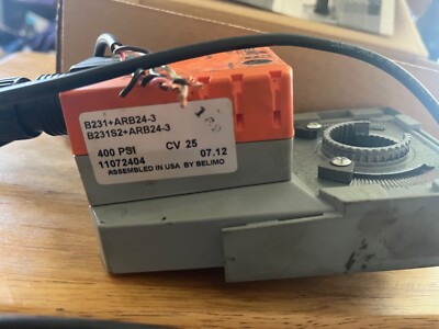 Belimo ARB24-3 Actuator 400 PSI 24V AC/DC As-Is See pics