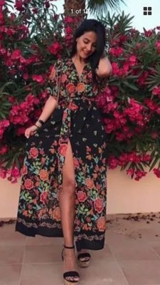 Robe Combinaison Zara Imprimé Floral - Taille M - Neuve Avec étiquettes - Modèle 8219/146