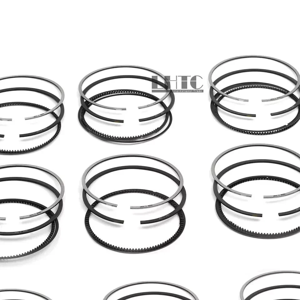 12pcs Piston Rings Set STD For For Ferrari 599 GTB Enzo F430 Challenge 6.0 F140 - Image 3 of 3