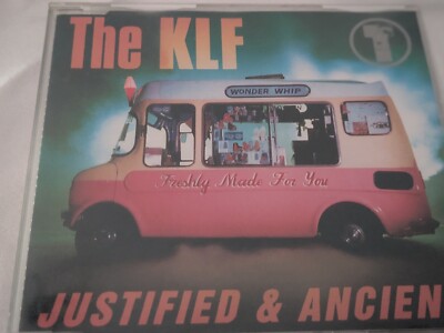The KLF Justified & Ancient 1991 CD Maxi Single gut 5 Tracks Techno Acid House