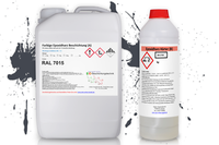 2K 5Kg FlüSsig-Kunststoff - Ral 7015 Schiefergrau