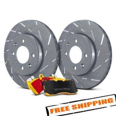 EBC S9KR1043 Stage 9 Super Sleeper Slotted Rear Brake Kit for 2014-2017 Audi SQ5