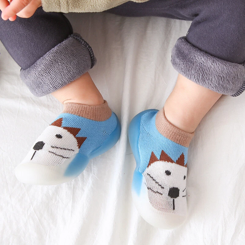 Kids Baby Girls Boys Toddler Anti-slip Slippers Socks Shoes Spring and Summer - Image 4 of 4