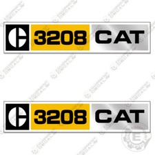Fits Caterpillar 3208 Decal Kit Diesel Engine  Stickers Equipment Decals