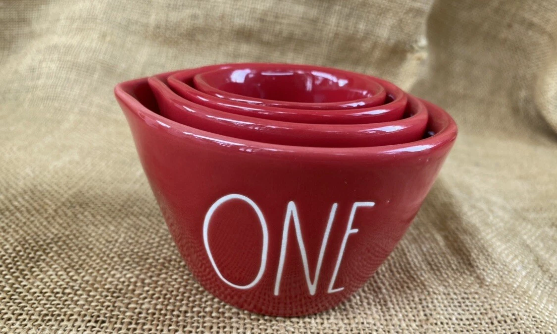 Rae Dunn Artisan Collection Artisan Collection Red LL Measuring Cups