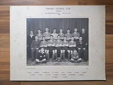 Old Photograph Of Fairview Football Club. Belfast 1946. Irish