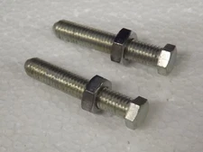 NOS OEM Yamaha Chain Adjuster Bolt 168-25379-00 Nut 98803-08300 Universal