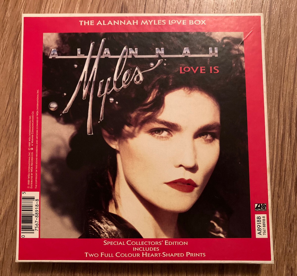 Alannah Myles Love Is Ltd Love Box 7” Vinyl With 2 Heart Prints | eBay