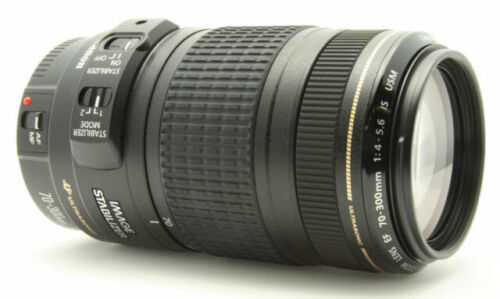 Canon EF 70-300mm f/4-5.6 IS USM Lens for Canon EOS SLR Cameras in white box  - Photo 1 sur 1