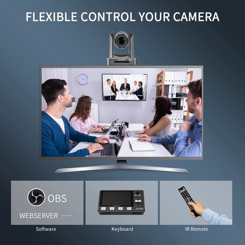 Feelworld NDI20X PTZ HD1080P 3G-SDI/HDMI/NDI/IP Live ZOOM Video Camera Webcam - Picture 4 of 6