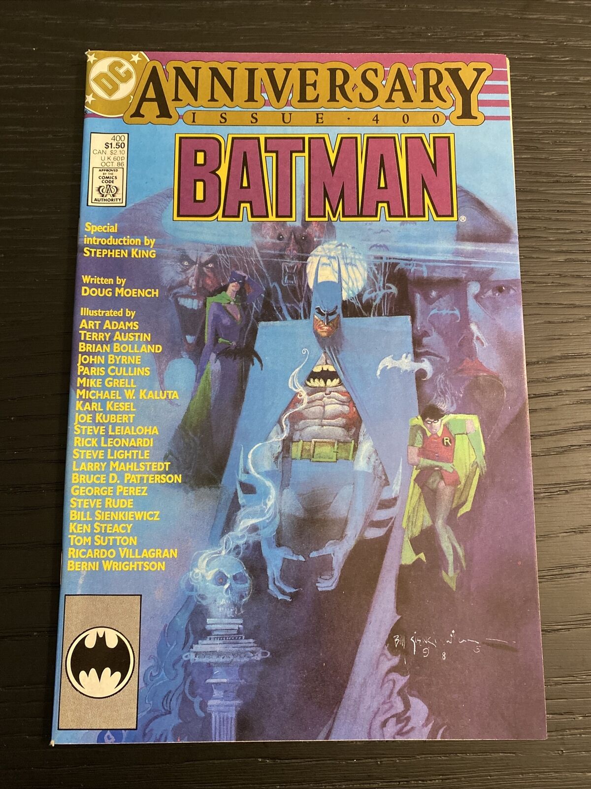 Batman #400 Anniversary Issue "Stephen King Intro" 1986 DC Comics NM-