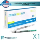 Synthetic Substitute 2 Syringes Material Sterile Dentistry Paste Regeneration