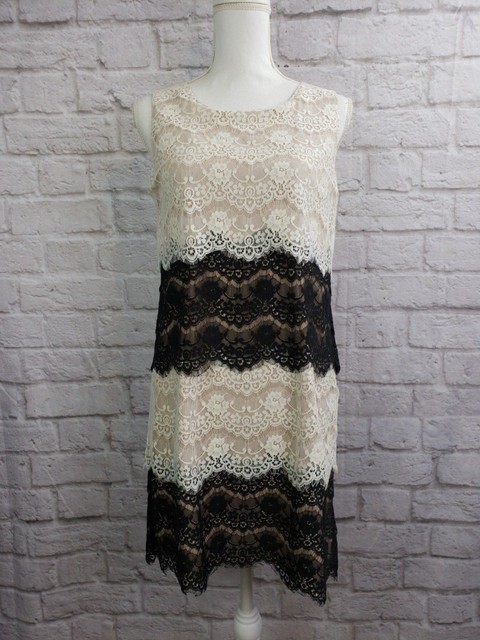 jessica simpson black lace dress
