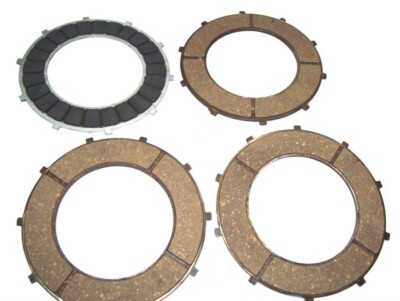 Fits Royal Enfield Bullet Clutch Friction Plate Set of 4 Units S2u