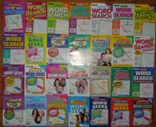 Lot of 8 Dell Penny Press Word Search Puzzle Books UNSORTED MIXED Seek Hunt