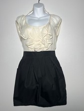 NWT Women's Forever 21 Short Sleeve Dress Size L Black Color (F4)