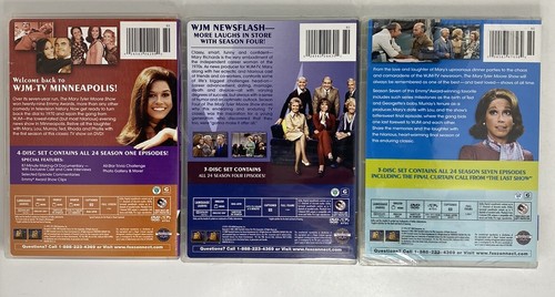 Mary Tyler Moore Show Seasons 1, 4, 7 DVD lot sets - Picture 2 of 2
