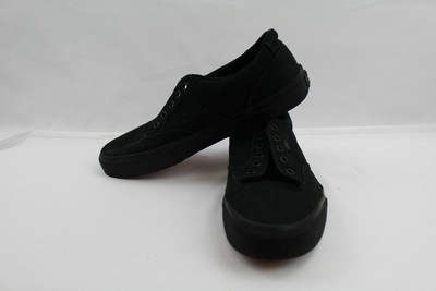 solid black vans