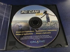 Vintage 2001 PC Cam 300 Software on CD by Creative Technology Ltd.