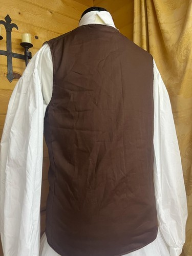 Two Colonial 18th century revolutionary war or pirate waistcoat vests - Picture 5 of 5