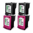 4x Eurotone Patrone 2+2 ersetzt HP NO304XL N9K07AE N9K08AE N9K07A N9K08A 304XL