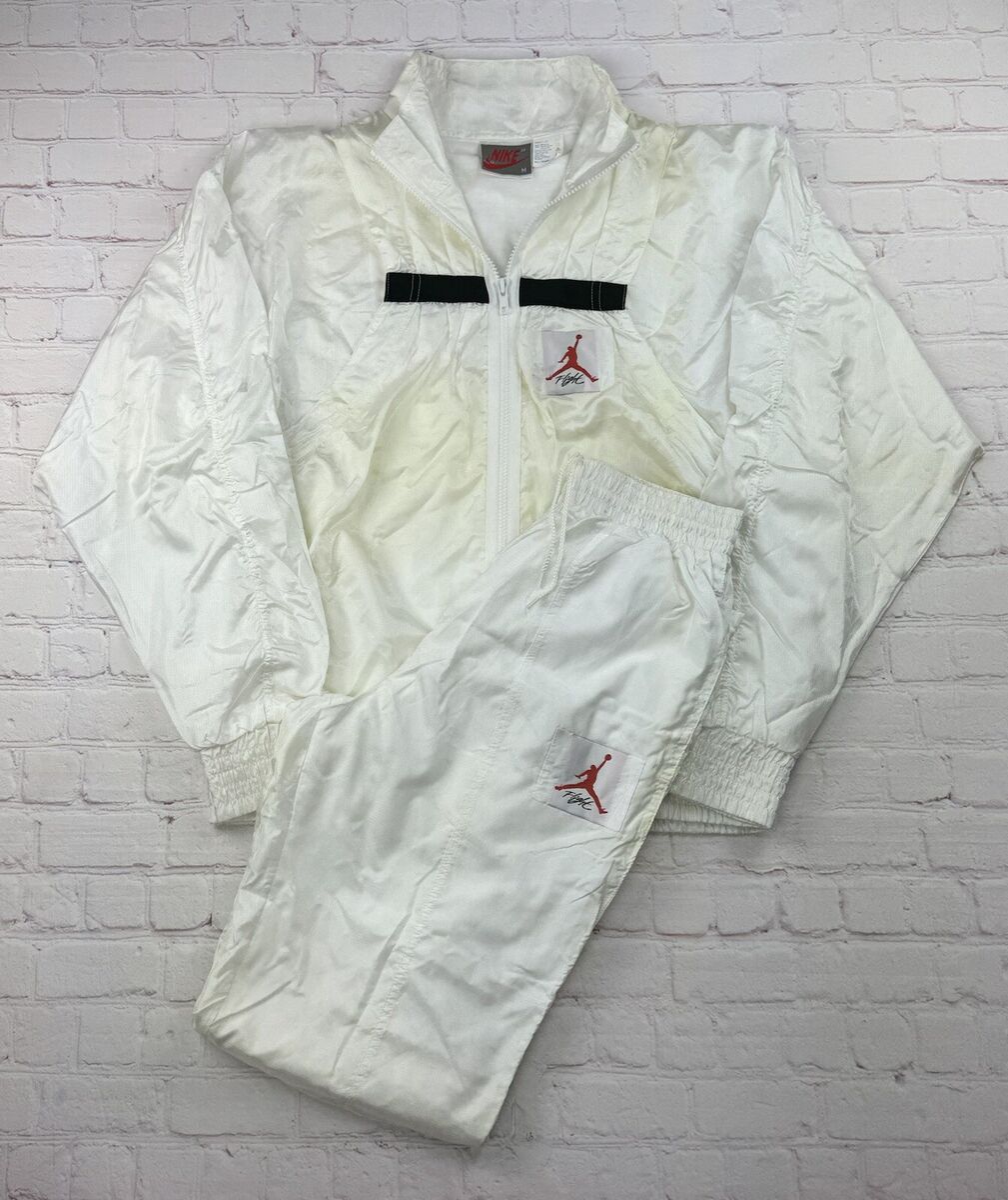 NEW/Old Stock Vintage 80's Nike Air Jordan Flight White Suit NEW/Old Stock Vintage 80's Nike Air Jordan Flight White Suit