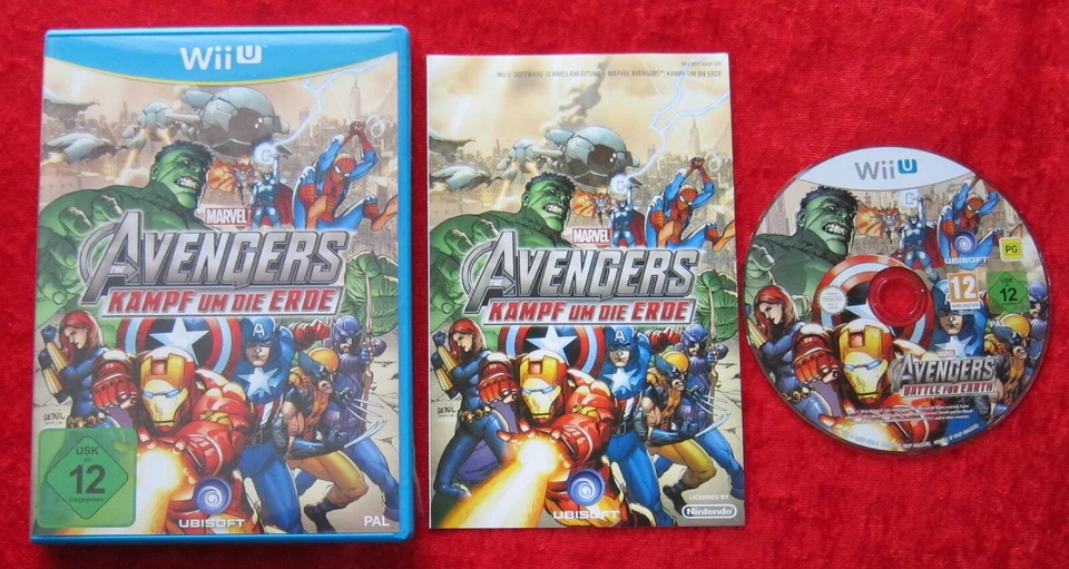 Marvel The Avengers Kampf um die Erde Wii U, Nintendo WiiU Spiel - Bild 1 von 1
