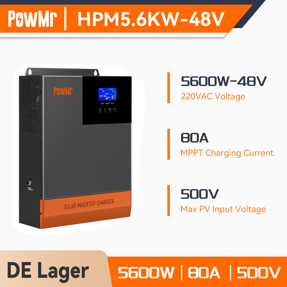 DEWIN Wechselrichter 120W,Grid Tie Inverter Balkonk Produktbild-Vorschau 5