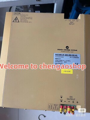 1pc USED SQ1206-3F-400-500-DD-AL POWER SUPPLY TESTED By DHL or FedEx #VWU5 CH