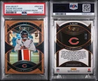 2024 Panini Select - Rookie Swatches Caleb Williams #RS-CWS Copper Prizm /49...